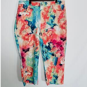 Chico's‎ Perfect Stretch Girlfriend Slim Leg Capri - Women's Size 2.5 (14)